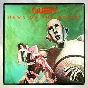 Azulejos de cerámica personalizados QUEEN News of the World Coaster - Imagen 1 de 2