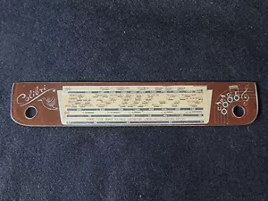 Vitre / face de poste radio ancien COLIBRI décor vintage, publicité - Foto 1 di 3