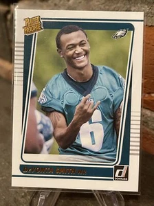 2021 Donruss Football - Rated Rookies Portrait Devonta Smith - Eagles - Picture 1 of 2