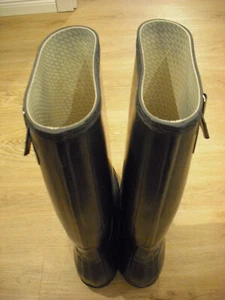 Hunter Wellington 38 Stiefel Gummistiefel Marineblau Original Tall lange Ausfüh1 - Bild 1 von 6
