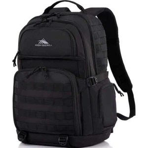 High Sierra Boot Camp Backpack Black 55452 - Picture 1 of 9