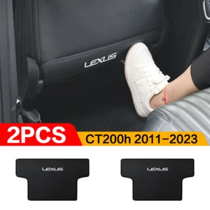 Per XUS CT200h 2011-2023 Kick Mat Accessori Interni Protezione Sedile Auto - Foto 1 di 8