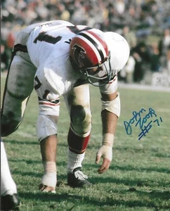 Autographed John Zook Atlanta Falcons 8x10 Photo w/COA - Picture 1 of 1
