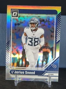 2024 Panini Donruss Optic - L'Jarius Sneed #194 Holo Prizm - Picture 1 of 2