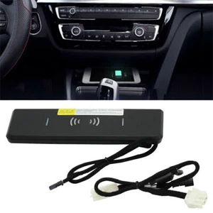 Samochodowa ładowarka do telefonu komórkowego Wireless Charger Pad do BMW serii 3 F30 F31 Samsung S6 - Zdjęcie 1 z 11