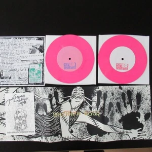 Pushead Bacteria Sour Superfes 98 limited 7 inch color vinyl - Picture 1 of 9