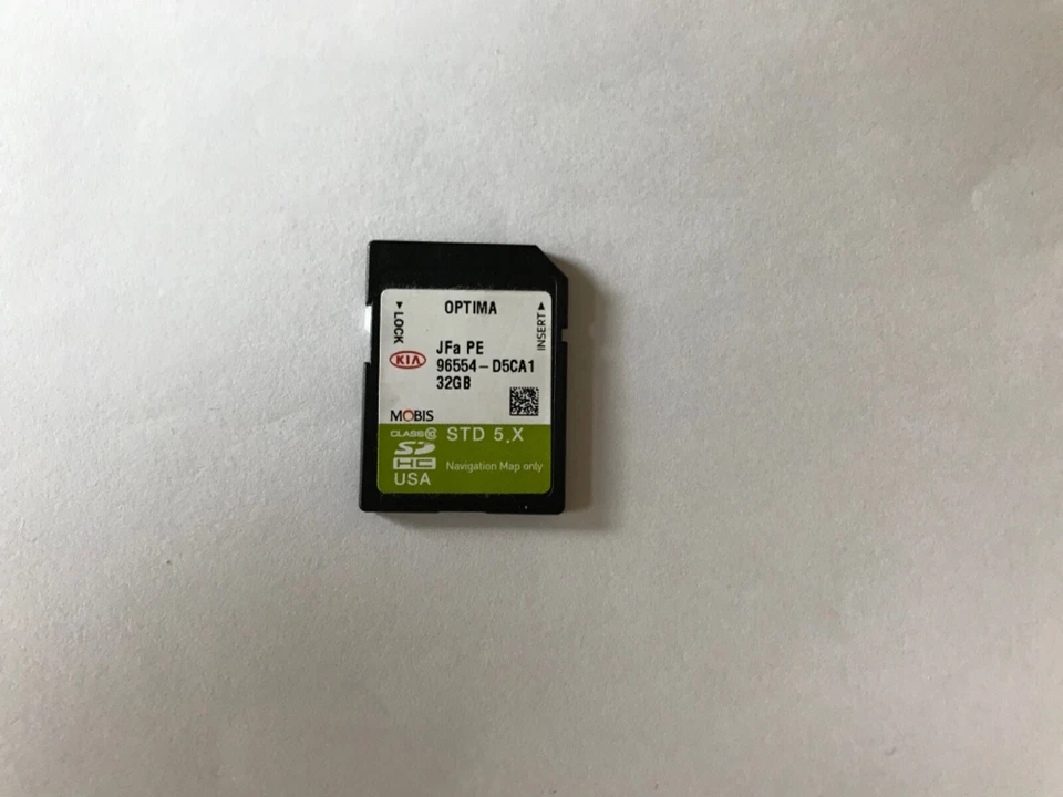 OEM 18-20 Optima SD Navigation Memory Card Part # 96554-D5CA1 Map data - Image 1 of 1