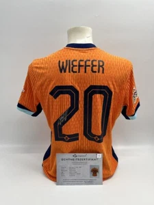 Matchworn Niederlande Trikot getragen & signiert von Mats Wieffer 20.03.2025 - Picture 1 of 8