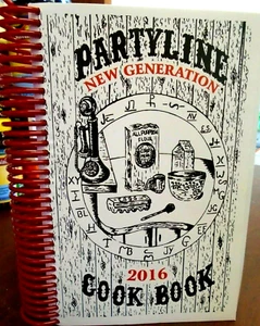 Cookbook Nevada Partyline New Generation Cook Book 300+ Pages Spiral Paperback - Imagen 1 de 1