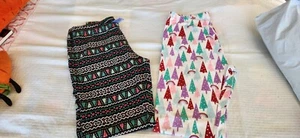 Lot of 2 Pairs Girls Size 14/16 Cat & Jack Leggings Winter Leggings Soft EUC! - Picture 1 of 5
