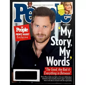 People Magazin 23. Januar 2023 Prinz Harry Meine Geschichte Meine Worte Memoiren Ersatz - Bild 1 von 1