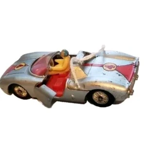 Vintage Mercury Toys Ferrari Silver with Driver 4 330P Nurburgring1/43 60 Car - Picture 1 of 10