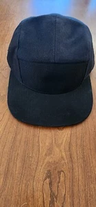 Grassroots California Touch of Class Black 5 Panel Hat S/M - Picture 1 of 2
