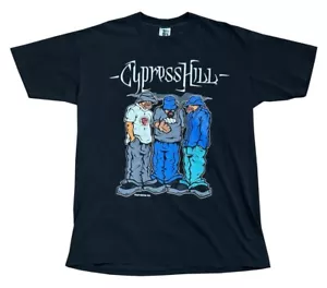 Camiseta Vintage Cypress Hill Something For The Blunted (Talla L) - Imagen 1 de 6