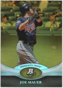 Joe Mauer 2011 BOWMAN PLATINUM BASEBALL Gold #49 Twins - Picture 1 of 2