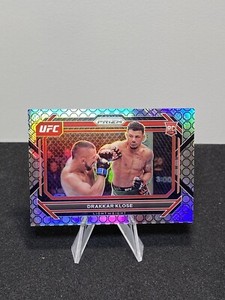 2023 Panini Prizm UFC Drakkar Klose #100 Octagon Prizm 4/8 Rookie RC