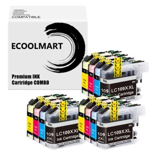 12PK Ink Cartridge fits Brother LC109 LC103 MFC-J6920DW MFC-J6520DW MFC-J6720DW - Picture 1 of 1