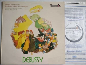 ANSERMET CONDUCTS DEBUSSY IMAGES FOR ORCHESTRA & PRINTEMPS OSR DECCA SDD 373 - Picture 1 of 4