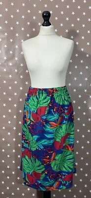 Colourful Floral Skirt size 24 - Image 1 of 4