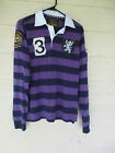 VTG Rugby A-3 FLYING TIGERS PROTOTYPE Polo Men's Medium LONG Sleeve Shirt RARE