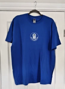 WIGAN ATHLETIC 'LET'S HANG ON' BLUE MEDIUM EXTRA-LARGE T SHIRT - NEVER WORN - Picture 1 of 5