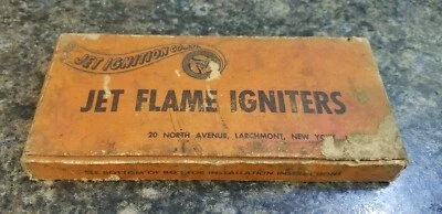 Lote de 4 bujías encendedores de llama a chorro vintage IOB (lote 155) NOS Foto 1 de 4