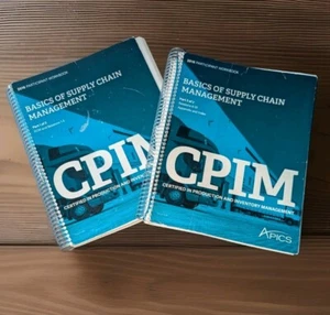 APICS 2016 CPIM 2 VOLUME SET BASICS OF SUPPLY CHAIN MANAGEMENT BOOKS PARTICIPANT - Foto 1 di 5