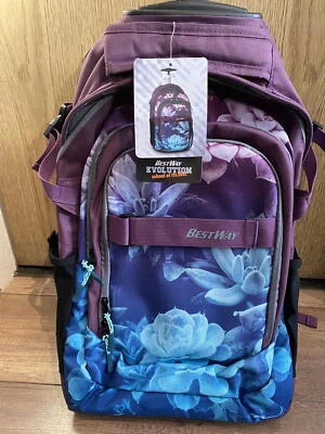 Bestway Evolution Roller Trolley-Rucksack 21 Liter Laptop Rucksack In Lil B-Ware - Bild 1 von 4