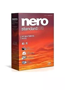 Nero 2018 Standard Edition Multimedia CD - Picture 1 of 1