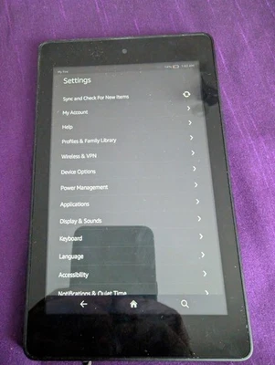 Amazon Fire HD 6 (4th Generation) Wi-Fi, ones red description  - Image 1 of 4