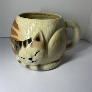 Natural Life Katze Tasse "All you need is love and a cat" groß Keramik Kaffeetasse - Bild 1 von 5