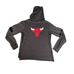 Chicago Bulls Concepts Sport Hoodie Boy’s Large Gray Long Sleeve Pullover NBA - Picture 1 of 7