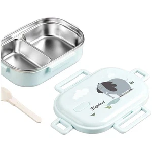 Stainless Steel Multi Layer Lunch Box Designed for For students and Kids - Picture 1 of 14