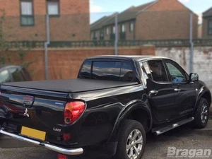 Roll Bar+Short Curved Tonneau Cover+Blue Spots+LED To Fit Mitsubishi L200 05-15 - Picture 1 of 12