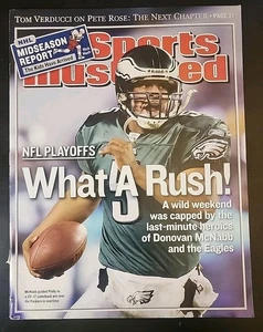 Sports Illustrated 19. Januar 2004 Donovan McNabb Eagles What a Rush NFL - Bild 1 von 9