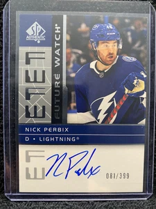 2022-23 SP Authentic - Future Watch Auto - #RFWA2-NP Nick Perbix *081/399* - Picture 1 of 2