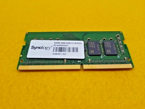 Synology DDR4 2666 4Gb ECC SO-DIMM RAM Memory - Picture 1 of 3