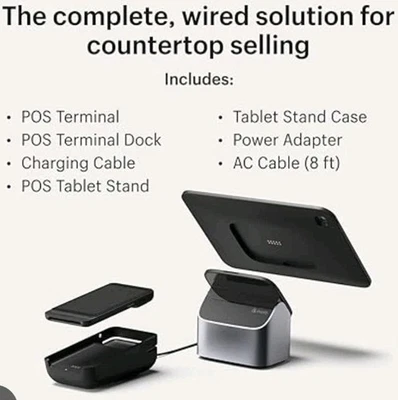 Soporte Shopify negro al por menor para iPad (7.ª generación) iPad Air (3.ª generación) punto de venta  Foto 1 de 4