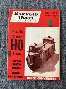 Model Railroad Craftsman December 1960 Vintage  Magazine Railroad Modeling - Picture 1 of 4