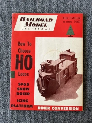 Modelismo ferroviario artesano diciembre 1960 revista vintage modelado ferroviario Foto 1 de 4