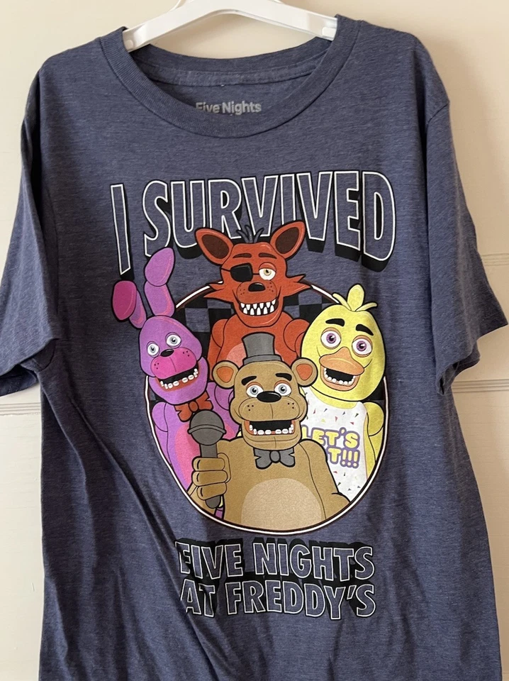 Five Nights at Freddy’s Boy’s Large T-Shirt New  - Image 1 of 1