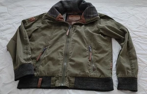 NAKETANO Übergangsjacke, Herbst/Winter, Gr. XL, Khaki/Oliv -TOP- - Bild 1 von 15