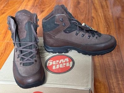 Новый Hanwag Tudela середины зимы GTX (лед захват) кожаный снег ботинки США мужчин 10 / ЕС 43 - Изображение 1 из 4