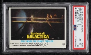 1978 Topps Battlestar Galactica Deep Inside the Planet Carillon #38 PSA 8 0ts2 - Picture 1 of 3