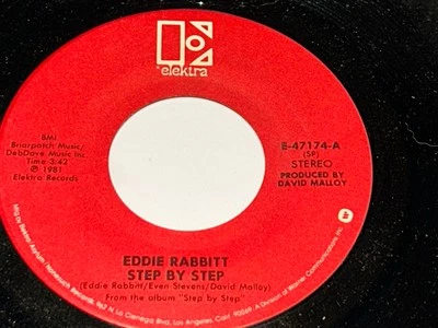 Eddie Rabbitt Drivin’ My Life Away/ Pretty Lady 45 Vinyl 233C07 - Image 1 of 2