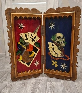 Backgammon Brettspiel - Handarbeit! - Bild 1 von 9