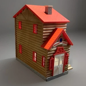 Vintage Calico Critters Bear's Store Maple Town Blockhaus 1986 NUR BANDAI HAUS - Bild 1 von 11