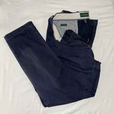 J.Crew Oarsmen Classic Chino Retro Pants – Men’s Size 32x32 — Navy - Image 1 of 4