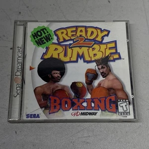 Ready 2 Rumble Boxing (Sega Dreamcast, 1999) Complete CIB w/ Manual Tested - Picture 1 of 5