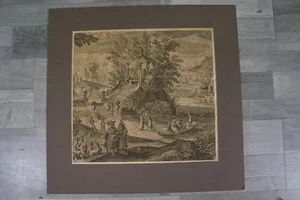 "Monat Juni" Kupferstich Egidius II SADELER (1570-1629) (GU524) - Bild 1 von 13